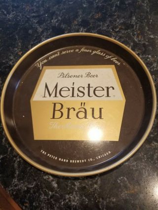 Vintage Meister Brau Beer Tray