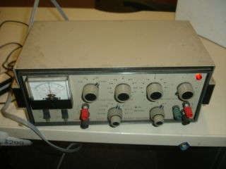 Vintage Heathkit Sine Square Audio Generator Model Ig - 18 Turn On