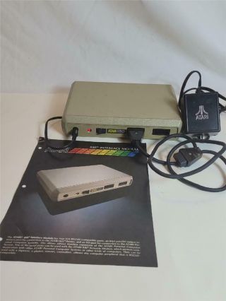 Atari 850 Video Game Interface Module For 400 800 Vintage Xl Computer - Powers On