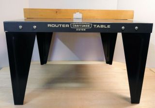 Vintage Sears Craftsman Router Table 25168