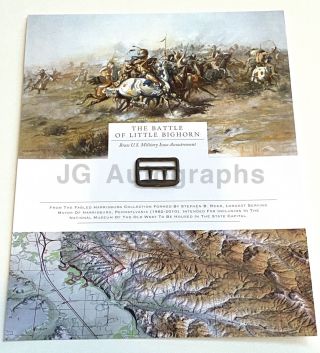 Battle Of Little Bighorn - Period Dug Brass Artifact - Custer 