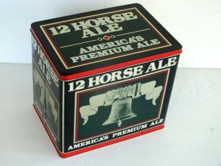 Genesee Ale 12 Horse Ale Bicentennial Tin " America 