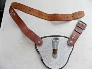 Vintage Nep - Tuna Gimbal Belt 200 Rod Butt Holder - Great Shape