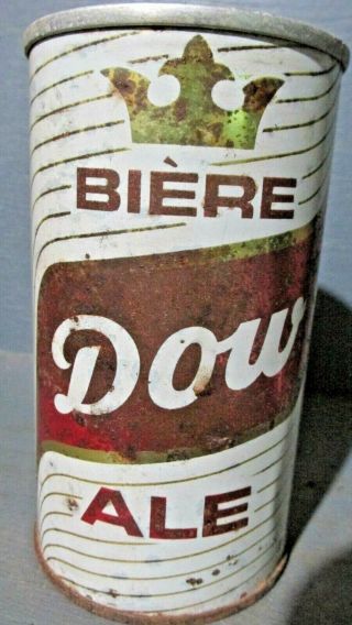 1965 Dow Ale_ U - Tab_ Canadian Wide Seam Steel Beer Can - [read Description] -
