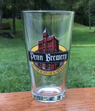 Penn Brewery Pittsburgh’s Microbrewery Beer Pint Glass