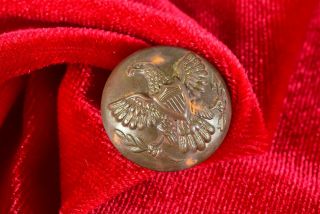 Indian Wars Orig General Service Button Waterbury Philadelphia Celeb 21mm
