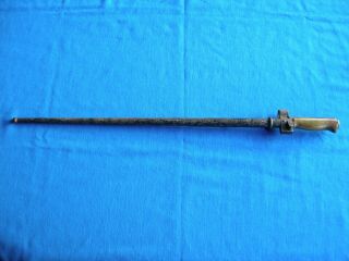 French M1886/93 Label - Fusil Long Bayonet
