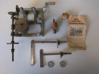 Morris Register Improved Coil Winding Machine Vintage