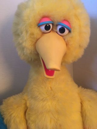 Vintage Sesame Street Big Bird Story Magic And Cookie Monster Ideal Talking Toy 3