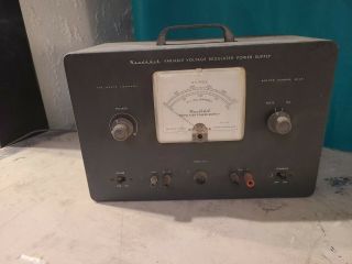 Vintage Heathkit Regulated Power Supply Model Ps - 3