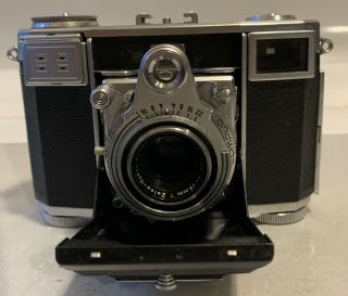Zeiss Ikon Contessa Vintage German 35mm Film Camera Tessar f2.  8 45mm Lens 3