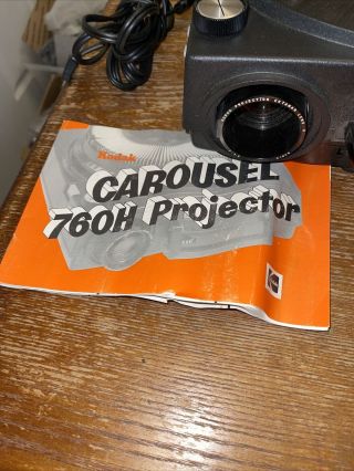 Kodak Carousel 760H Slide Projector Vintage 3