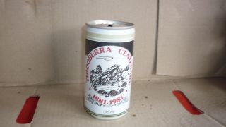 Old Australian Beer Can,  Sa Brewing West End,  Tibooburra Centenary 1981