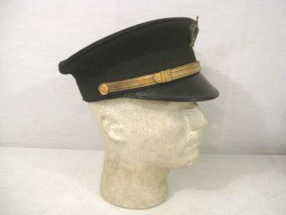 Spanish American War US Army M1902 Officer Bell Cap Style Hat - Infantry Size 7 3