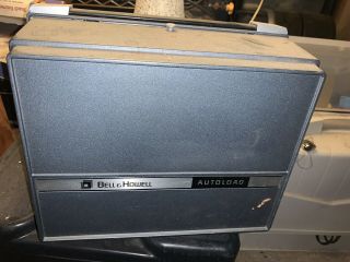 VINTAGE BELL & HOWELL AUTOLOAD 357B 8 MOVIE PROJECTOR NEEDS BULB 3