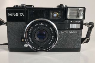 VTG Minolta HI - MATIC AF2 Auto Focus Point & Shoot Camera 35mm JAPAN 1981 3