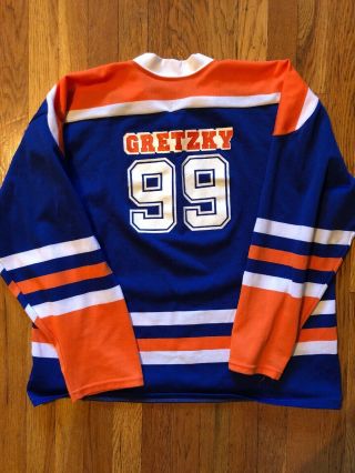 Wayne Gretzky Edmonton Oilers Jersey Vintage