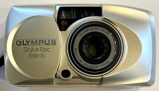 Olympus Stylus Epic Zoom 170,  Point & Shoot Film Camera,  35 Mm,  Vintage,  F/s
