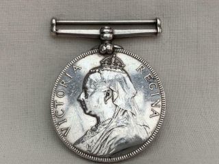 Victorian Volunteer Force Long Service Medal - 98 Pte E.  Kellaway.  4thv.  B Hampshire