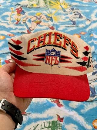 Vintage Kansas City Chiefs Logo Athletic Diamond Hat