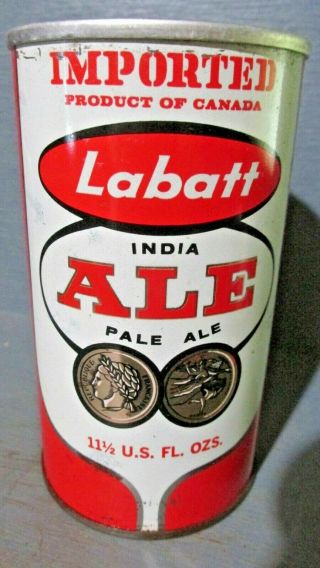 Labatt India Pale Ale_ Buffalo_ Wide Seam Steel Beer Can - [read Description] -