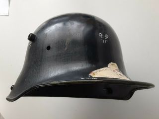 German WW1 WWI M - 1916 / 1917 Stahlhelm Si66 Helmet Shell 2