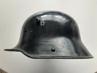 German WW1 WWI M - 1916 / 1917 Stahlhelm Si66 Helmet Shell 3