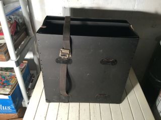 Vintage Fiber Drum Hardware Case - No Lid