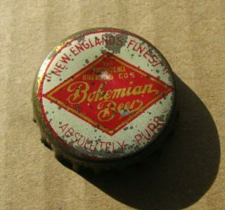 Absolutely Pure Bohemian Beer Cork Era Cap Providence Brewing Rhode Island Ri