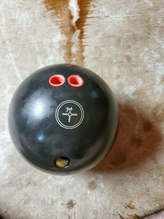 Fab Hammer Black Urethane Bowling Ball Vintage 8uai5589 Grip 16lb