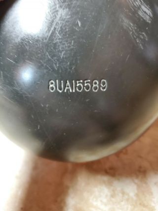 Fab hammer black Urethane Bowling Ball Vintage 8UAI5589 grip 16lb 3