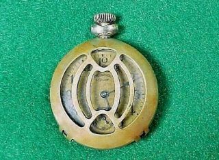 Vintage Wwi Ingersoll Midget Trench Pocket Watch - Not Running