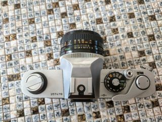 Canon TX Film,  1.  8 50mm lens,  2.  8 28mm lens 35mm SLR Film Camera Vintage 2