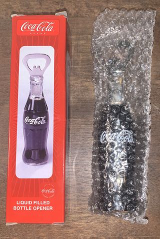 Vintage Advertising Coca Cola Filled Bottle Opener 6 ".  Collectible.  Coke.