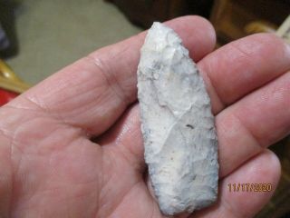 Missouri Arrowhead Agate Basin Artifact