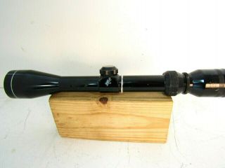 Vintage Tasco Wa 3 - 9x40 Rifle Scope Gloss Black Duplex Reticle Pre Owned