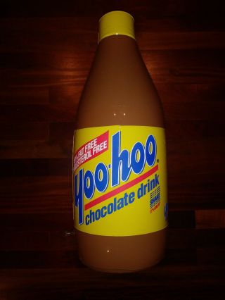 Vintage Yoo Hoo Chocolate Drink Bottle Inflatable Advertising Restaurant Bar