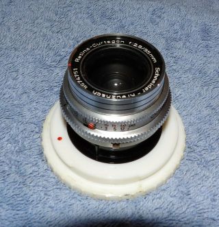 Vintage Schneider - Kreuznach Retina - Curtagon f:2.  8/35mm Camera Lens w/Case 2