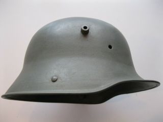 German Ww1 Wwi M - 1916 / 17 Helmet Shell Tj 66