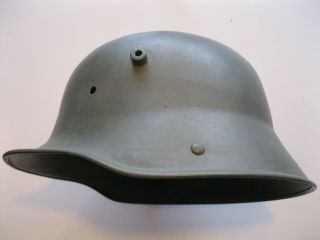 German WW1 WWI M - 1916 / 17 Helmet Shell TJ 66 4