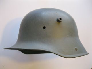 German WW1 WWI M - 1916 / 17 Helmet Shell TJ 66 5