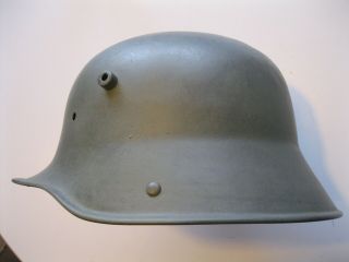 German WW1 WWI M - 1916 / 17 Helmet Shell TJ 66 6