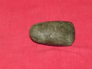 Authentic Native American Plains Indian Celt Club Axe Head ?indiana?