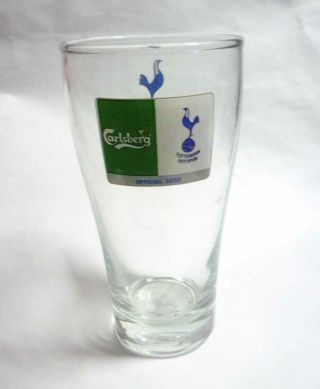 CARLSBERG Beer Clear GLASS Thailand TOTTENHAM HOTSPUR FC Spurs Football 2008 5 