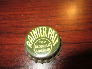 Uncrimped - Ranier Pale Ale - Cork Beer Bottle Cap Crown