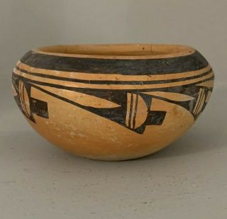 Hopi Pueblo Bowl Pottery Attributed To Fannie Nampeyo 1920 - 1930