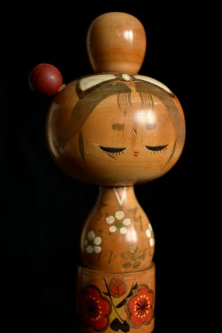 30cm (11.  8 ") Japanese Old Sosaku Kokeshi Doll : Signed Takeshi