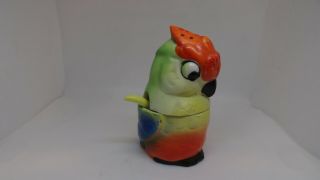 Rare Vintage German Goebel Parrot Salt / Pepper Shaker Single Colors