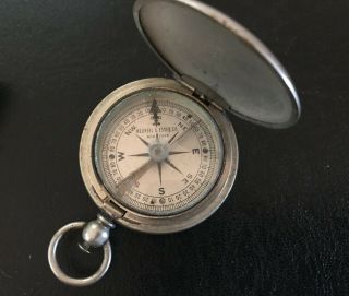 Vintage Keuffel & Esser Co.  York Compass - Pocket Watch Style - Wwi