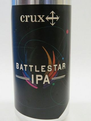 Craft Beer Can Crux Fermentation Project Co Battlestar Ipa Bend,  Oregon